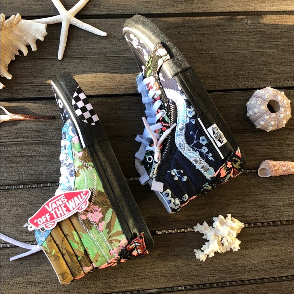 🌴🌼VANS- Unique AWESOME HIGH TOPS🌼🌴 - Picture 6 of 14